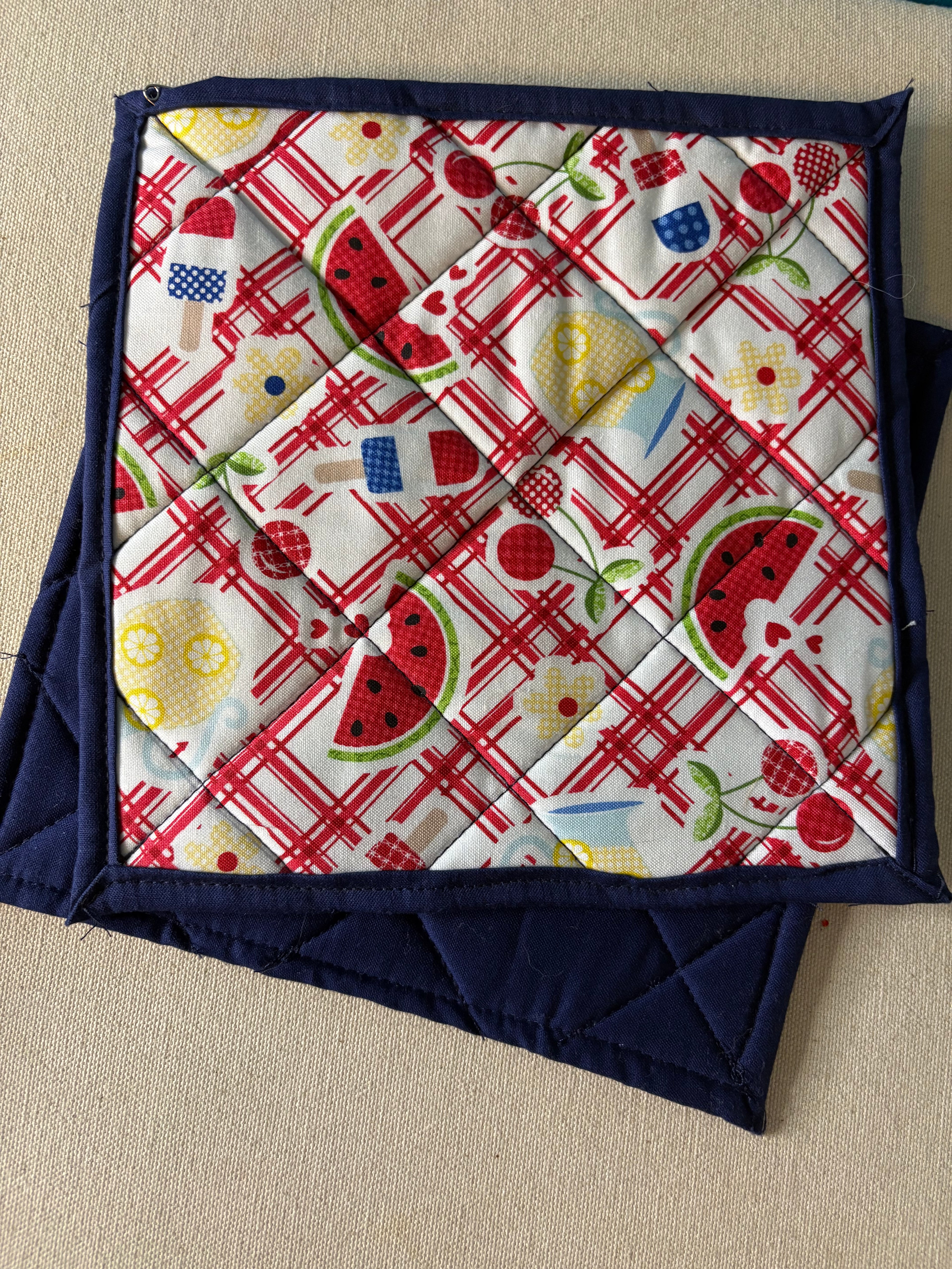 Summer Fruit Potholder
