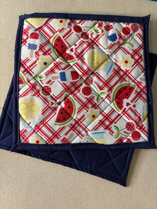 Summer Fruit Potholder