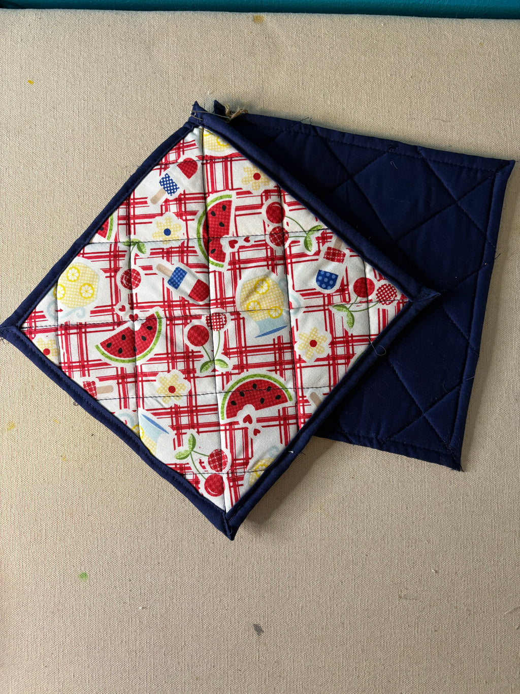 Summer Fruit Potholder